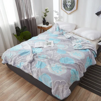 Gray blue blankets flower quilts twin full queen king adult blankets soft Throw Flannel blankets on Bed/car/sofa girls rugs
Gray blue blankets flower quilts twin full queen king adult blankets soft Throw Flannel blankets on Bed/car/sofa girls rugs