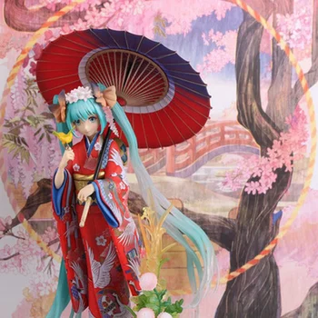 Japan 1:8 Anime Kimono Flower color Hatsune Miku PVC Action Figures Toys Hatsune Miku Toys For Decoration Birthday gift
Japan 1:8 Anime Kimono Flower color Hatsune Miku PVC Action Figures Toys Hatsune Miku Toys For Decoration Birthday gift