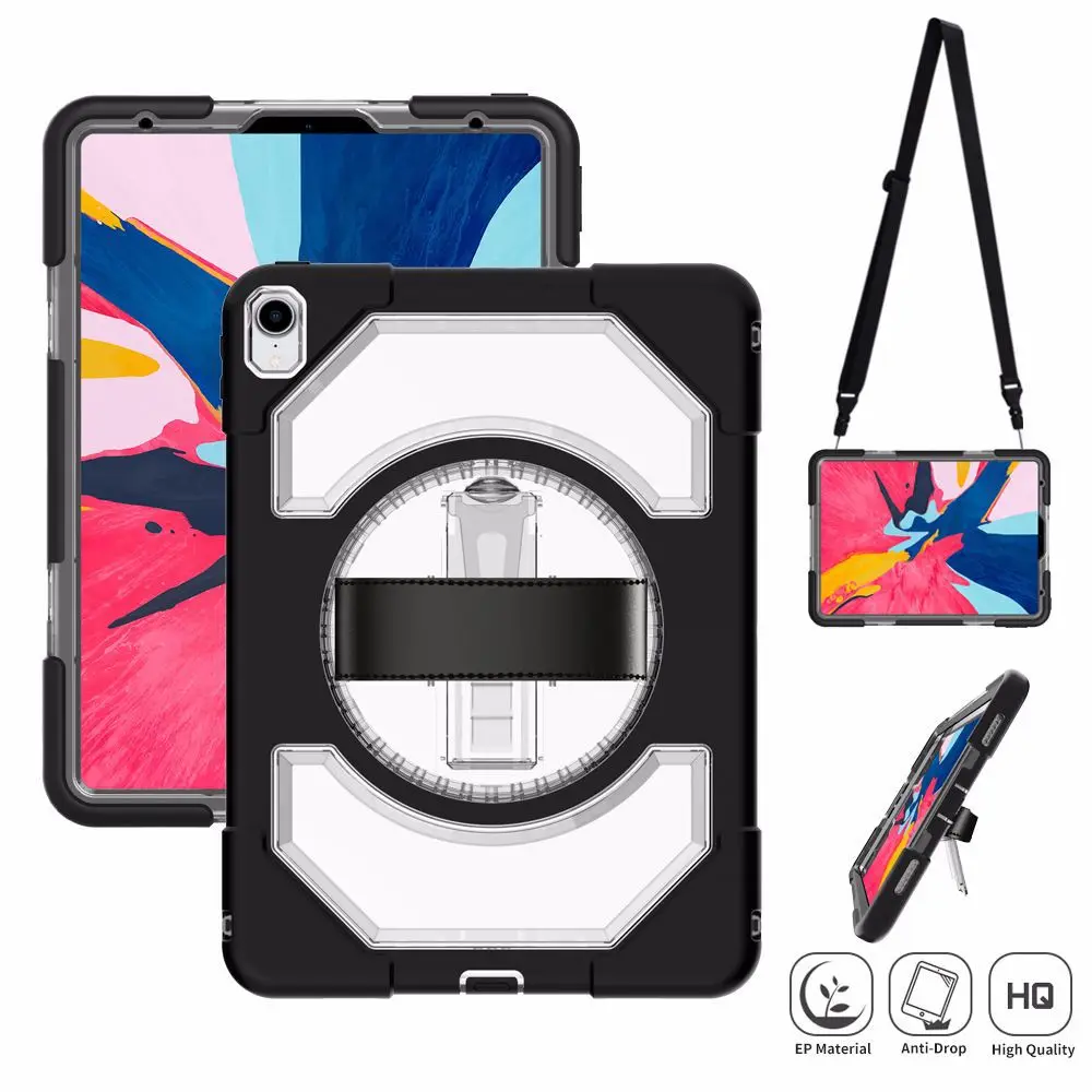 For iPad Pro 11 inch 2018 Tablet Kids Shockproof Case With Leather Hand Shoulder Strap Stand Protective Cover Accessories FHL01
For iPad Pro 11 inch 2018 Tablet Kids Shockproof Case With Leather Hand Shoulder Strap Stand Protective Cover Accessories FHL01
