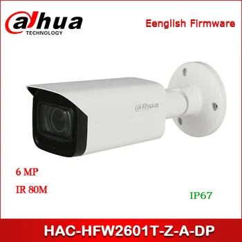 Dahua HAC-HFW2601T-Z-A-DP 6MP WDR HDCVI IR Bullet Camera 2.7-13.5mm motorized lens built-in mic CCTV Camera
Dahua HAC-HFW2601T-Z-A-DP 6MP WDR HDCVI IR Bullet Camera 2.7-13.5mm motorized lens built-in mic CCTV Camera