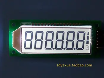 Microcontroller 6-digit 8-character Segment Code LCD Screen Display Module with Decimal Battery Symbol White Backlight
Microcontroller 6-digit 8-character Segment Code LCD Screen Display Module with Decimal Battery Symbol White Backlight