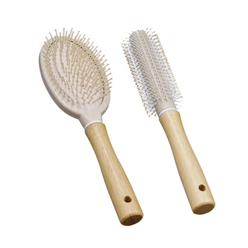 Comb Set, Scalp Massage Anti-Static Wooden Airbag Hairbrush, Suitable for Drying Curly Hair and Straight Hair Round Comb, Suitab 
Comb Set, Scalp Massage Anti-Static Wooden Airbag Hairbrush, Suitable for Drying Curly Hair and Straight Hair Round Comb, Suitab