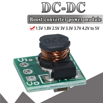 WAVGAT 0.9-5V To 5V DC-DC Step-Up Power Module Voltage Boost Converter Board 1.5V 1.8V 2.5V 3V 3.3V 3.7V 4.2V To 5V
WAVGAT 0.9-5V To 5V DC-DC Step-Up Power Module Voltage Boost Converter Board 1.5V 1.8V 2.5V 3V 3.3V 3.7V 4.2V To 5V