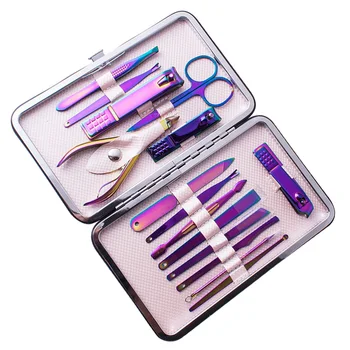 15pcs Colorful Professional Manicure Scissor Suits Stainless Steel Nail Clipper Cutter Trimmer Nail File Blackhead Acne Cleaning
15pcs Colorful Professional Manicure Scissor Suits Stainless Steel Nail Clipper Cutter Trimmer Nail File Blackhead Acne Cleaning