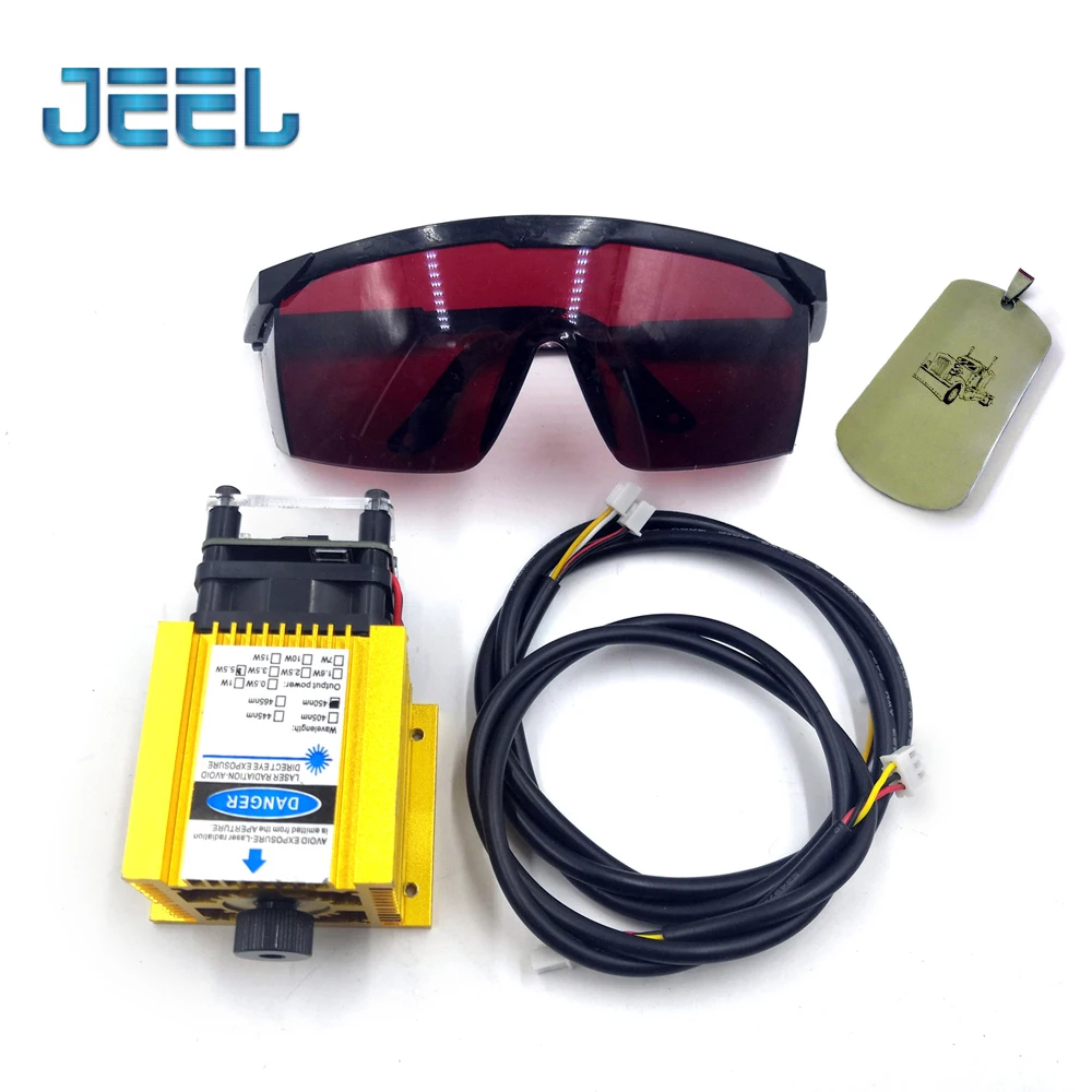 450nm 5500mW 12V Adjustable Focus Laser Module With TTL /PWM,5.5W Laser Engraving And Cutting TTL Module +Goggles
450nm 5500mW 12V Adjustable Focus Laser Module With TTL /PWM,5.5W Laser Engraving And Cutting TTL Module +Goggles