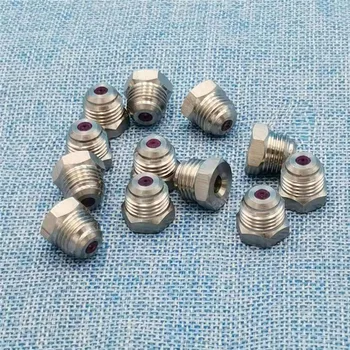 1/4"Standard ruby core insert stream nozzle,high pressure washing stream solid nozzle,Ruby Nozzle for Pulping and Paper Making
1/4"Standard ruby core insert stream nozzle,high pressure washing stream solid nozzle,Ruby Nozzle for Pulping and Paper Making