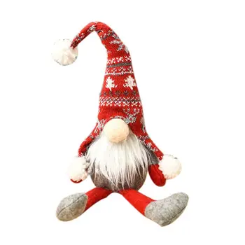 Handmade Christmas Elf Decoration Sitting Gnome Swedish Tomte Doll Toy Ornaments
Handmade Christmas Elf Decoration Sitting Gnome Swedish Tomte Doll Toy Ornaments
