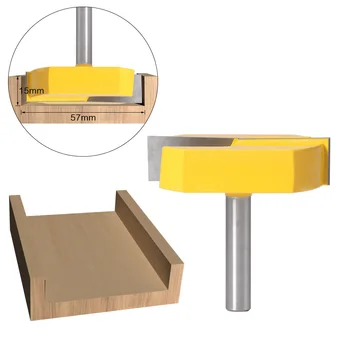 Woodworking Surface Planing Router Bit Cleaning Bottom Milling Cutter 8MM Shaft Tool For Slotting 8 * 57mm Router Bit
Woodworking Surface Planing Router Bit Cleaning Bottom Milling Cutter 8MM Shaft Tool For Slotting 8 * 57mm Router Bit