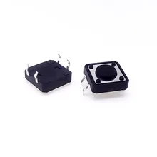 20/50/100 pcs round head 12*12*4.3mm DIP 4 PIN 12V 0.5A push button switch Tactile Tact Direct Plug-in Self-Reset Interruptor
20/50/100 pcs round head 12*12*4.3mm DIP 4 PIN 12V 0.5A push button switch Tactile Tact Direct Plug-in Self-Reset Interruptor