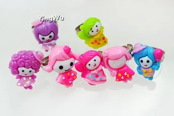 Yingwu Wholesale Jewelry 50pcs Mixed Cartoon Children Barbie Resin Ring for Girls Kids Rings Bague pour Baby Party Gifts
Yingwu Wholesale Jewelry 50pcs Mixed Cartoon Children Barbie Resin Ring for Girls Kids Rings Bague pour Baby Party Gifts