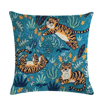 Cartoon Tiger In Cushion Gift Series Cushion Cover Sofa Seat Cushion Home Decor Throw Home Pillowcase Pillow Covers 45 * 45cm
Cartoon Tiger In Cushion Gift Series Cushion Cover Sofa Seat Cushion Home Decor Throw Home Pillowcase Pillow Covers 45 * 45cm
