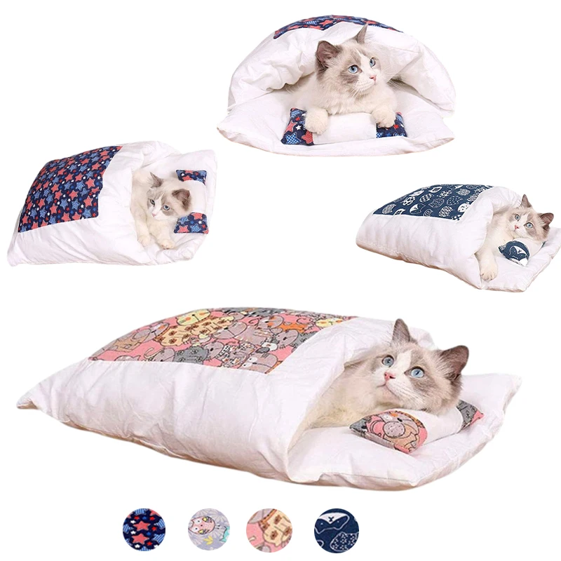 Movable Cat And Dog Bed House Sleeping Bag Sofa Japanese Style Cat House Christmas Small Pet Bed Kennel Nest Mat Pet Supplies
Movable Cat And Dog Bed House Sleeping Bag Sofa Japanese Style Cat House Christmas Small Pet Bed Kennel Nest Mat Pet Supplies