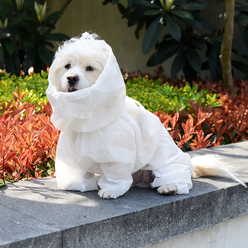 Anti-COVID19 Dog Protective Suit Anti-virus Breathable Safe Dog Protective Clothes Outdoor Dog Clothes Super Light Isolate Virus 
Anti-COVID19 Dog Protective Suit Anti-virus Breathable Safe Dog Protective Clothes Outdoor Dog Clothes Super Light Isolate Virus