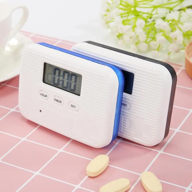 Portable 6 Grids Smart Electric Timer Reminder Pill Case Medicine Pill Container Box Plastic Timer Pill Box 9*6.5*2cm
Portable 6 Grids Smart Electric Timer Reminder Pill Case Medicine Pill Container Box Plastic Timer Pill Box 9*6.5*2cm