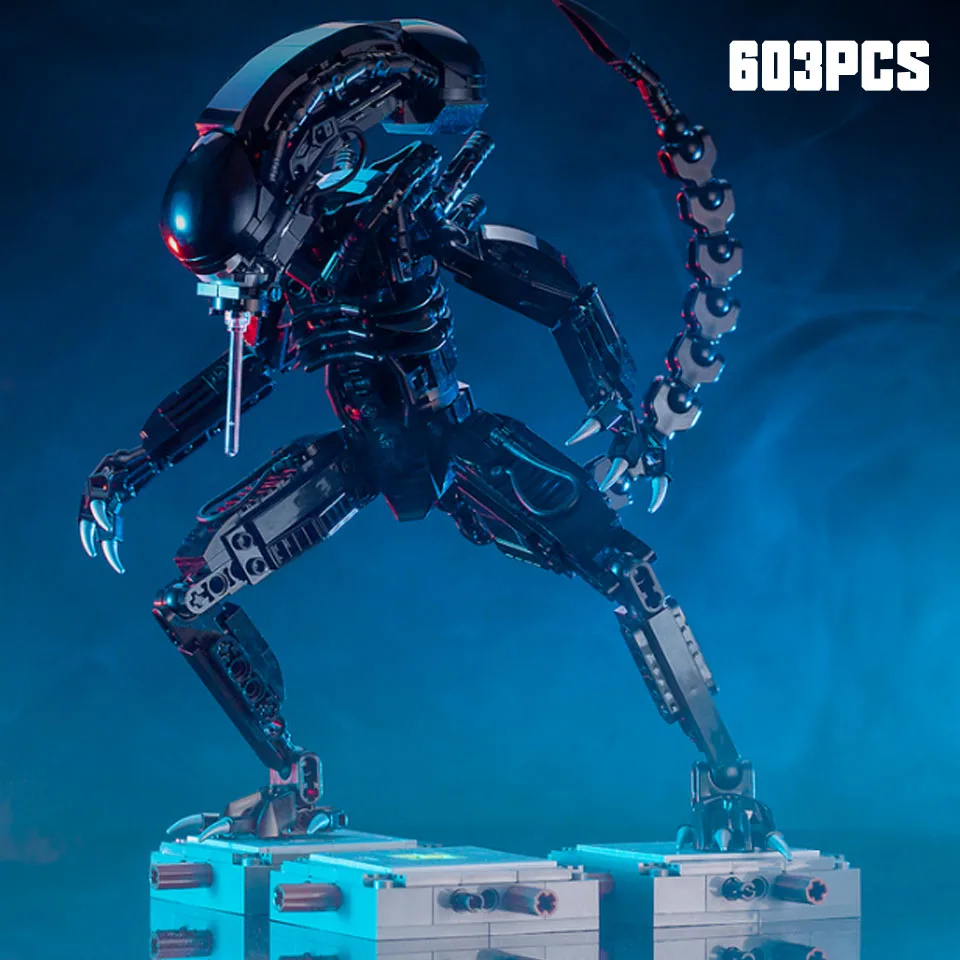 MOC-27578 Movie Series Aliens Vs Predator Mech Model Building Blocks Bricks Lepining star wars Toys Children Gift
MOC-27578 Movie Series Aliens Vs Predator Mech Model Building Blocks Bricks Lepining star wars Toys Children Gift