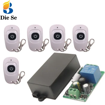 433MHz Universal Remote Control Switch AC 220V 10A 1CH rf Relay Receiver and EV1527 Transmitter Control for Wireless opener
433MHz Universal Remote Control Switch AC 220V 10A 1CH rf Relay Receiver and EV1527 Transmitter Control for Wireless opener