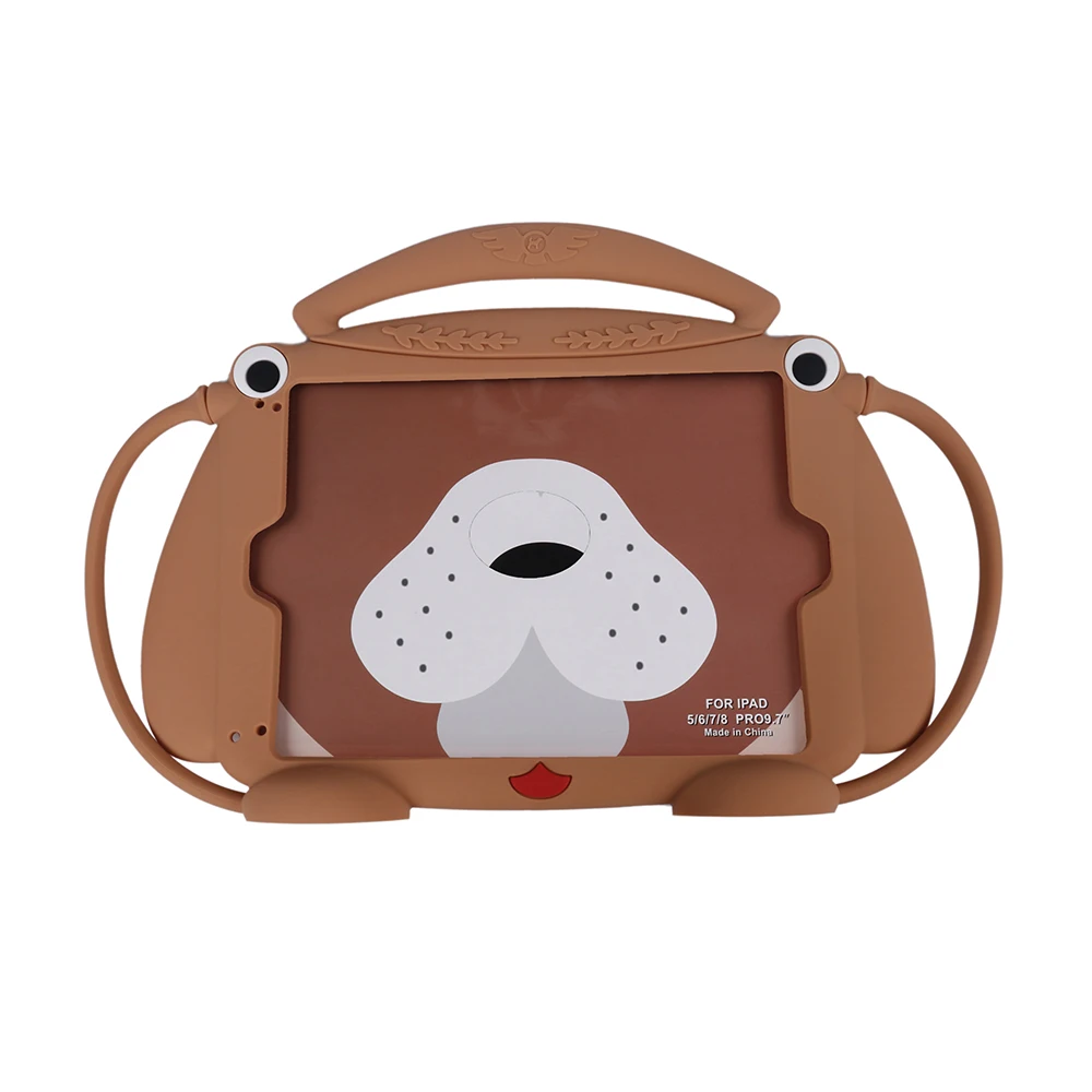 New Design Case For iPad Pro 9.7 2017 2018 Air 1 2 Cover Silicone Cartoon Dog Washable Shockproof Tablet Stand Sleeve
New Design Case For iPad Pro 9.7 2017 2018 Air 1 2 Cover Silicone Cartoon Dog Washable Shockproof Tablet Stand Sleeve