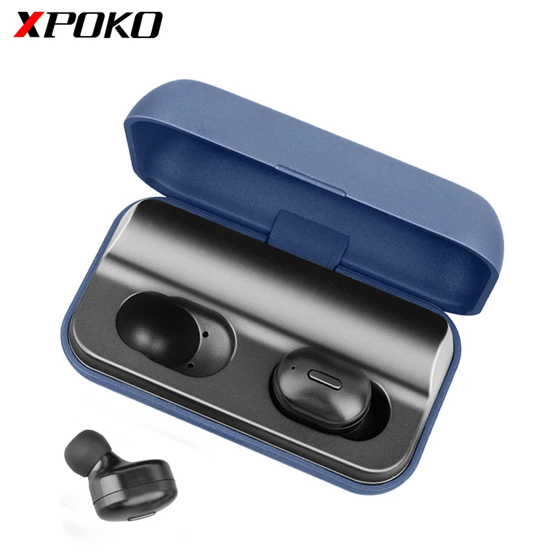 XPOKO TWS Bluetooth Earphone 5.0 With 2600mAh Charging Case Waterproof Wireless Bluetooth Headphones Headsets With Mic For Phone
XPOKO TWS Bluetooth Earphone 5.0 With 2600mAh Charging Case Waterproof Wireless Bluetooth Headphones Headsets With Mic For Phone