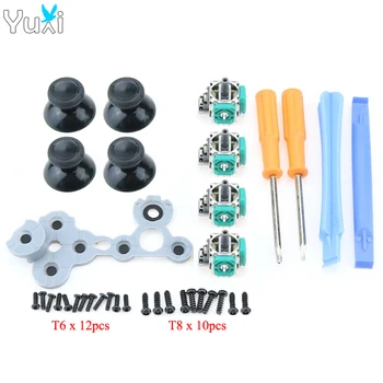 YuXi 3D Analog Joystick Stick Sensor Module Grips Cap for XBox One Wireless Controller with Screws T6 T8 Screwdriver repair tool
YuXi 3D Analog Joystick Stick Sensor Module Grips Cap for XBox One Wireless Controller with Screws T6 T8 Screwdriver repair tool