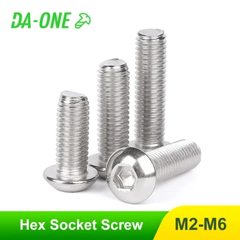 10/20/50pcs M2 M2.5 M3 M4 M5 M6 M8 A2-70 304 Stainless Steel Bolts Button Head Hex Hexagon Socket Allen Screw Bolt ISO7380
10/20/50pcs M2 M2.5 M3 M4 M5 M6 M8 A2-70 304 Stainless Steel Bolts Button Head Hex Hexagon Socket Allen Screw Bolt ISO7380