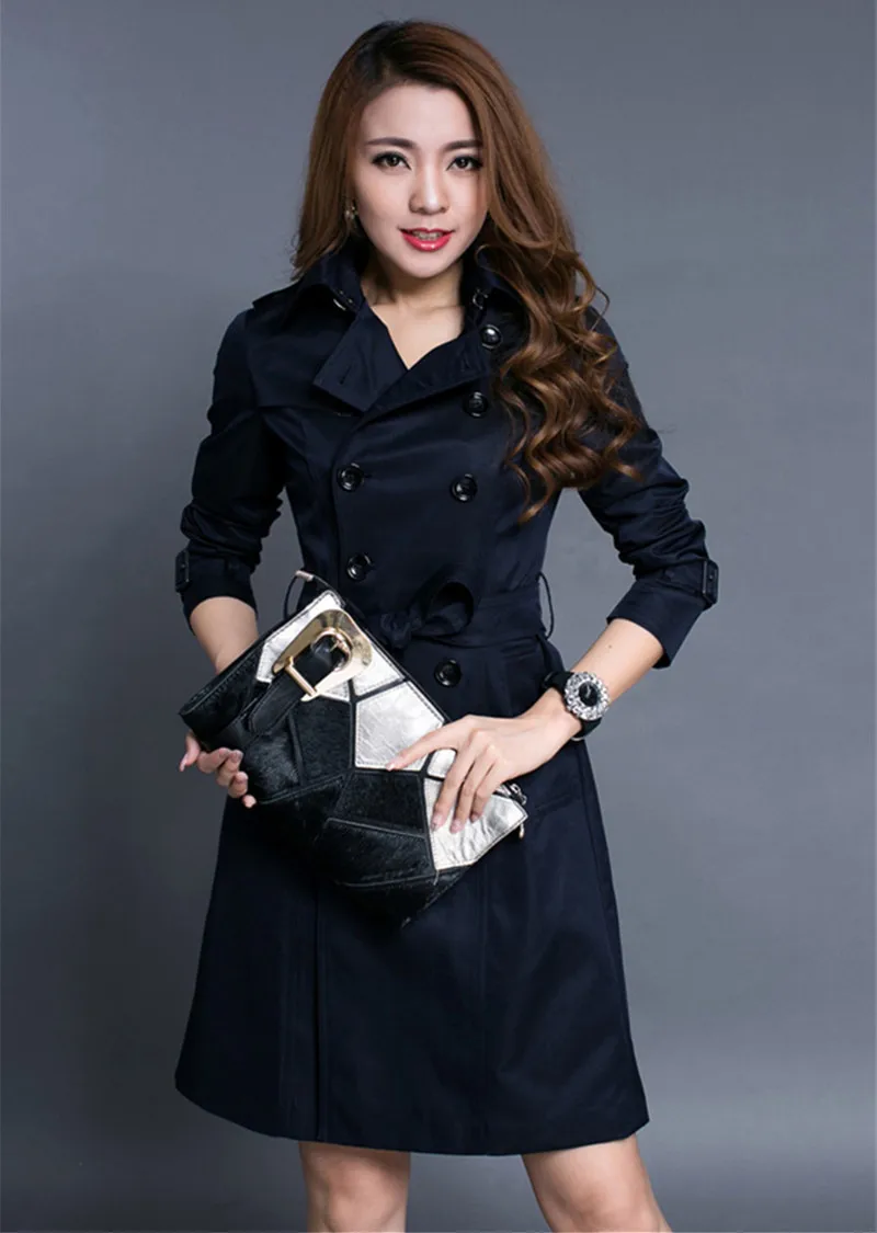 Female Tunique Longue Windbreaker 2020 Women's Spring Double Breasted Trench Coat Para As Mulheres WXF121
Female Tunique Longue Windbreaker 2020 Women's Spring Double Breasted Trench Coat Para As Mulheres WXF121