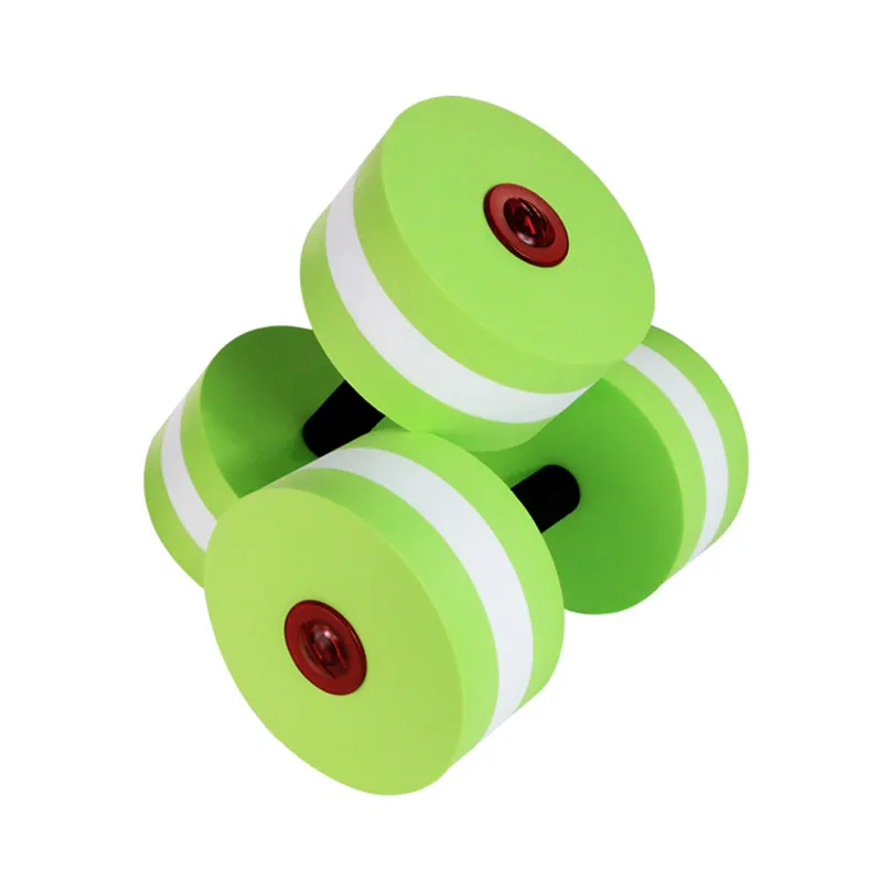1 Pair Aquatic Fitness Barbells Foam Dumbbells Hand Bar Pool Exercise Detachable Dumbbell Fitness Equipment #4d06 (4)
