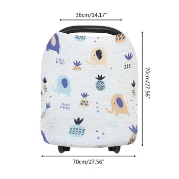Nursing Cover Stroller Breastfeeding Cover Breathable Stretchy Carseat Canopy P31B
Nursing Cover Stroller Breastfeeding Cover Breathable Stretchy Carseat Canopy P31B