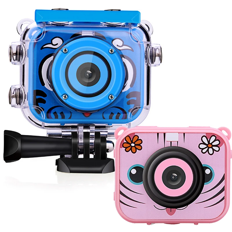 

Kids Cam fotografica 2.0" LCD HD Digital Camera With Sport Waterproof Cam Children Kids Best Gift 1080P Video Camera Camcorder