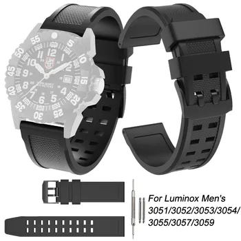Sport Silicone Replacement Strap Watch Band for Luminox Men's 3051/3052/3057 Quick Release SmartWatch Support Accessories
Sport Silicone Replacement Strap Watch Band for Luminox Men's 3051/3052/3057 Quick Release SmartWatch Support Accessories