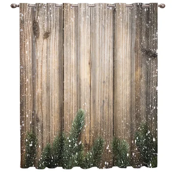 Retro Wooden Door Merry Christmas Room Curtains Large Window Kitchen Outdoor Fabric Drapes Decor Kids Window Treatment
Retro Wooden Door Merry Christmas Room Curtains Large Window Kitchen Outdoor Fabric Drapes Decor Kids Window Treatment