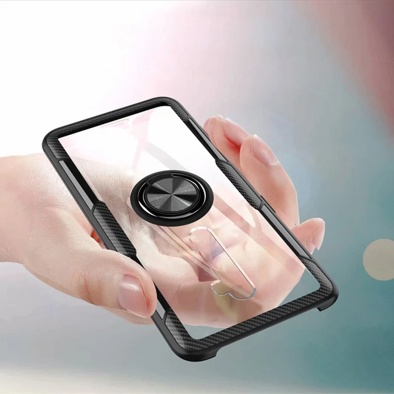 For OPPO Reno 2 Case Hard With Ring Stand Magnet Transparent shockproof Protective Back Cover case for oppo reno2 2F 2Z 10x Zoom
For OPPO Reno 2 Case Hard With Ring Stand Magnet Transparent shockproof Protective Back Cover case for oppo reno2 2F 2Z 10x Zoom