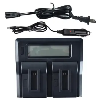 DSTE US Plug LCD Dual Battery Charger with Car Adapter for DJI AB1 Camera Battery
DSTE US Plug LCD Dual Battery Charger with Car Adapter for DJI AB1 Camera Battery