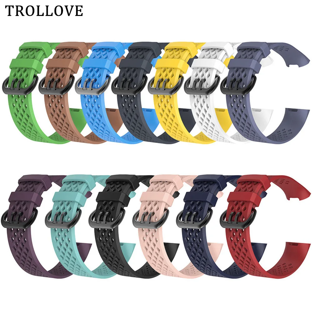 Soft Silicone Band for Fitbit Charge 3 Replacement Wristband Strap for Fitbit Charge 3 Smart Watch Wrist Watchband Breathable
Soft Silicone Band for Fitbit Charge 3 Replacement Wristband Strap for Fitbit Charge 3 Smart Watch Wrist Watchband Breathable