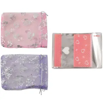 100Pcs Mixed Gift Bags Organza Pouch & 100 Pcs Lovely Cute Bowknot Opp Baking Packaging Bag Heart + Lace Design 10 x 10Cm
100Pcs Mixed Gift Bags Organza Pouch & 100 Pcs Lovely Cute Bowknot Opp Baking Packaging Bag Heart + Lace Design 10 x 10Cm