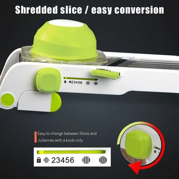 Multifunction Mandoline Slicer Adjustable Vegetable Slicer Multi Blades Manual Potato Carrot Grater Onion Slicer HG99
Multifunction Mandoline Slicer Adjustable Vegetable Slicer Multi Blades Manual Potato Carrot Grater Onion Slicer HG99
