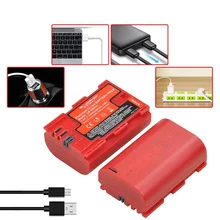 2022 2800mAh Bulit-in USB LP-E6 LP E6 LPE6 LP E6N Battery Akku for Canon 5D Mark II III 7D 60D EOS 6D 70D 80D EOS 5DS R Cameras
2022 2800mAh Bulit-in USB LP-E6 LP E6 LPE6 LP E6N Battery Akku for Canon 5D Mark II III 7D 60D EOS 6D 70D 80D EOS 5DS R Cameras