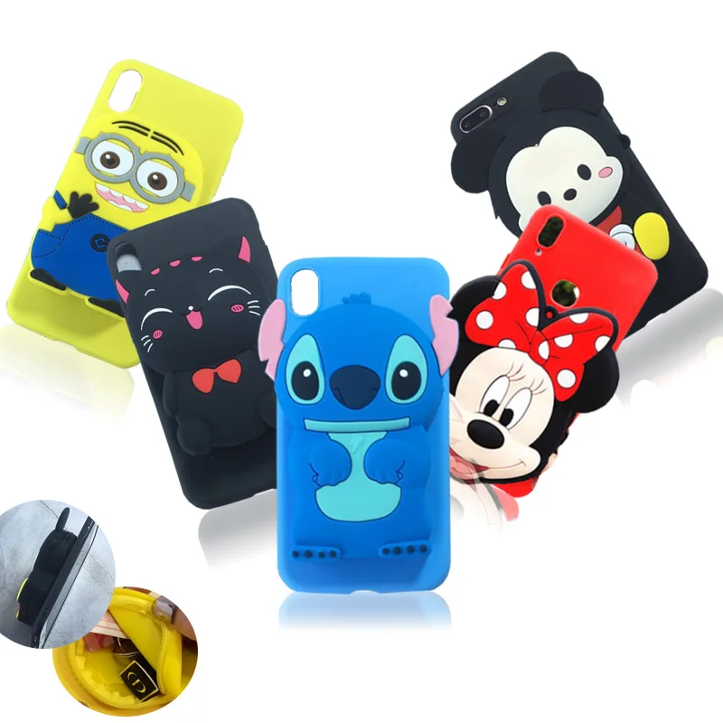 Cartoon Zipper Wallet Phone Case for iPhone 11 Pro Max XS XR 7 8 6 6S Plus 5 5S X Soft Silicone 3D Coin Purse Bag Cover Fundas
Cartoon Zipper Wallet Phone Case for iPhone 11 Pro Max XS XR 7 8 6 6S Plus 5 5S X Soft Silicone 3D Coin Purse Bag Cover Fundas