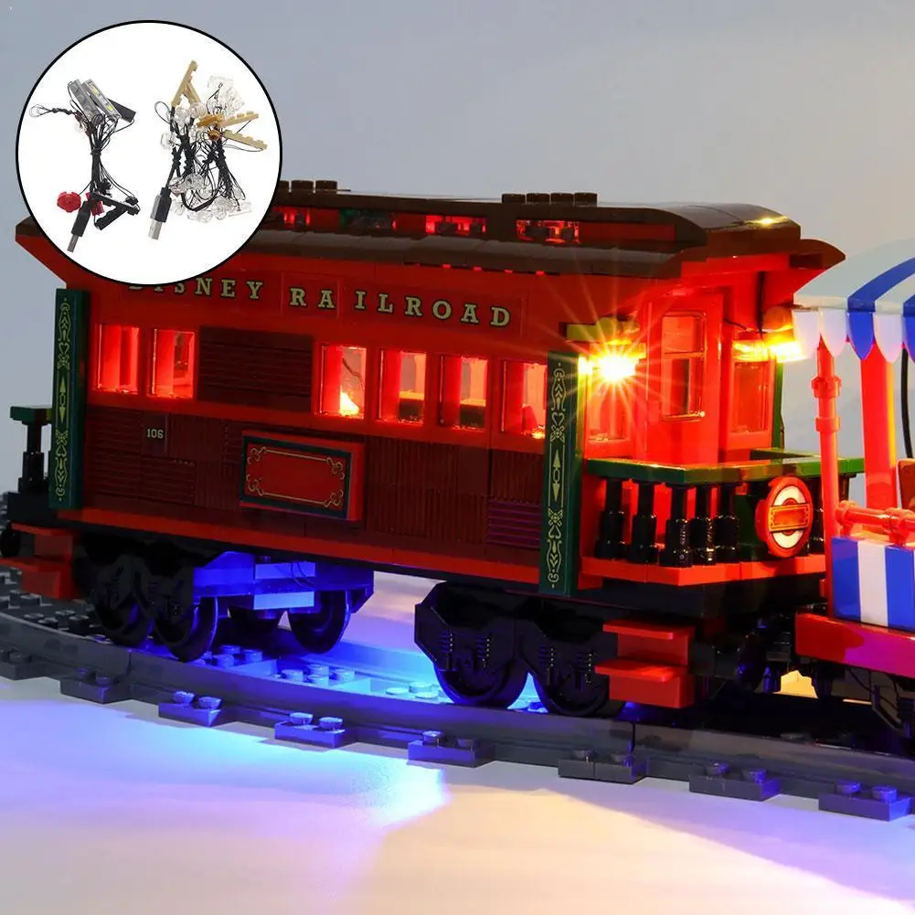LIGHT MY BRICKS LED Light Kit For Train USB Build 71044 Manual) 1 (Including Kit Assembled LED Light Station Po I7K0
LIGHT MY BRICKS LED Light Kit For Train USB Build 71044 Manual) 1 (Including Kit Assembled LED Light Station Po I7K0