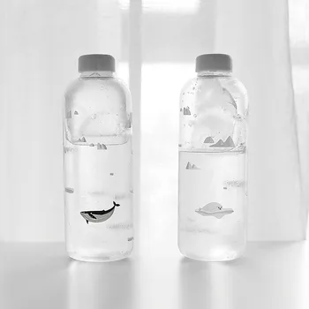 1000ml Ocean series Seal Whale Seal Glass Water Bottle with Sleeve Creative Sport Bottles Camping Bottle Tour Drinkware
1000ml Ocean series Seal Whale Seal Glass Water Bottle with Sleeve Creative Sport Bottles Camping Bottle Tour Drinkware