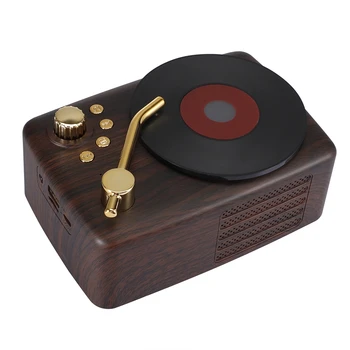 Portable Wireless Loudspeaker,Retro Stereo Bluetooth Speaker with MIC TF Card Slot
Portable Wireless Loudspeaker,Retro Stereo Bluetooth Speaker with MIC TF Card Slot