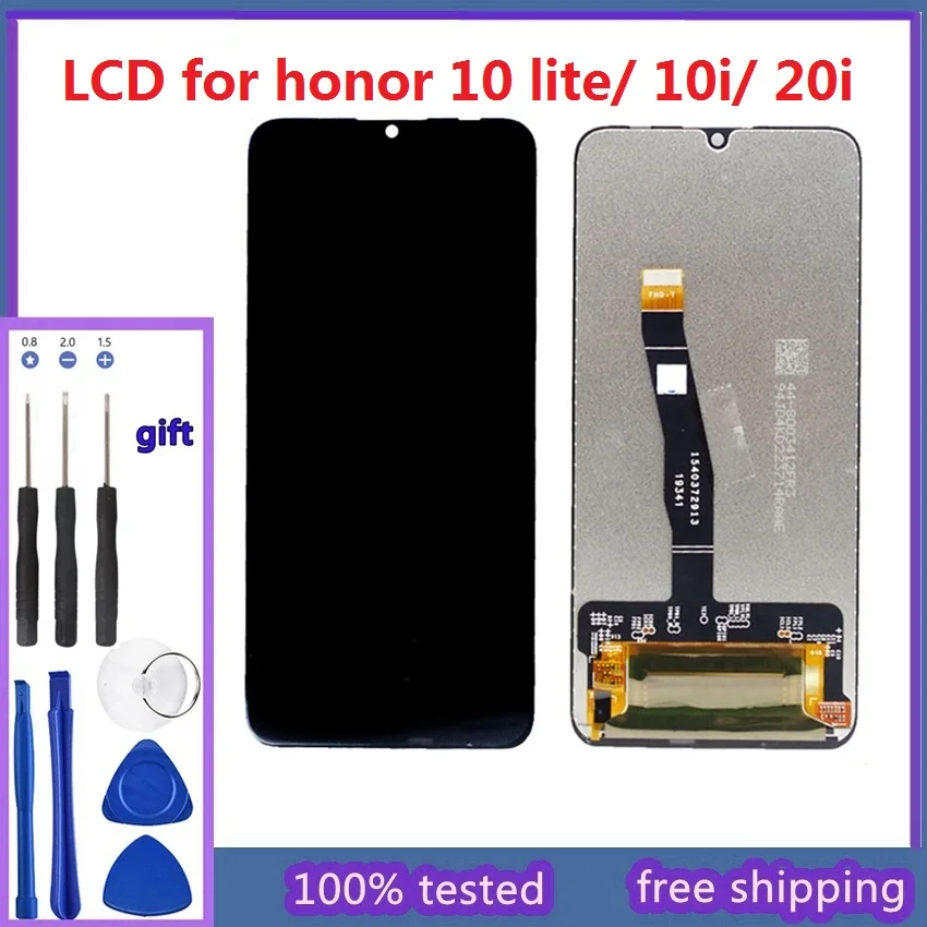 Original Display For Huawei Honor 10 Lite LCD Touch Screen Digitizer with Frame Global Version For honor 10i 20i lcd HRY-LX1 LX2
Original Display For Huawei Honor 10 Lite LCD Touch Screen Digitizer with Frame Global Version For honor 10i 20i lcd HRY-LX1 LX2