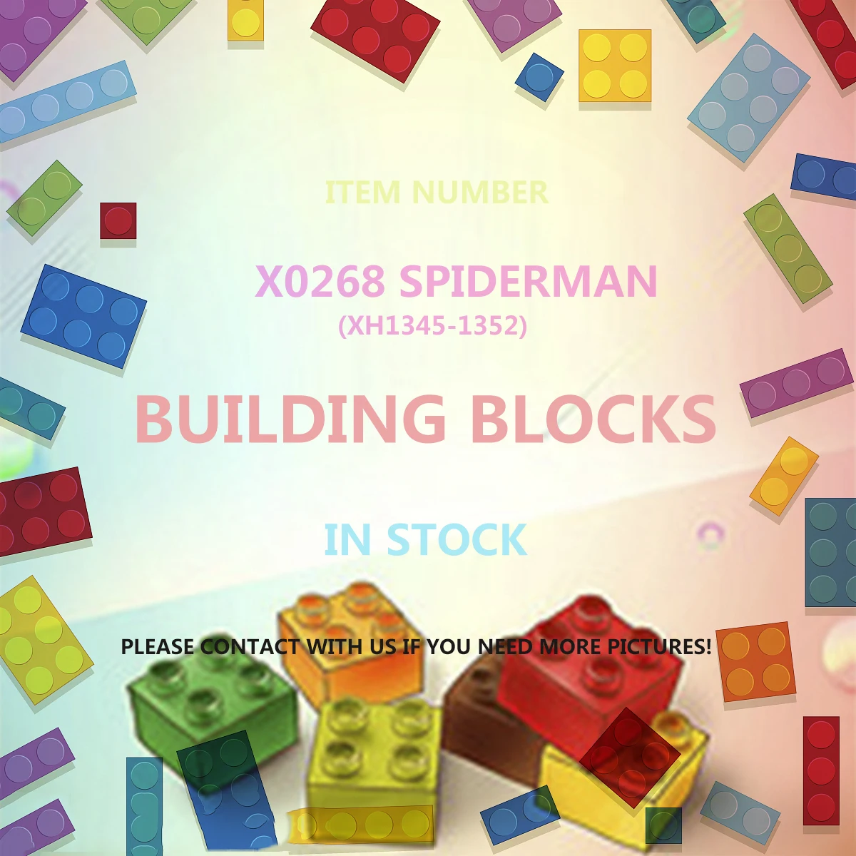 Free Shipping X0268 Spiderman Iron Man Mysterio Lizard Fire Wind Elemental Michelle Jonah Building Blocks Toys For Children
Free Shipping X0268 Spiderman Iron Man Mysterio Lizard Fire Wind Elemental Michelle Jonah Building Blocks Toys For Children