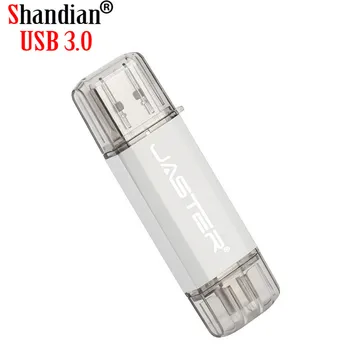 SHANDIAN Type C OTG USB Flash Drive Usb 3.0 Pendrive for Type-C Mobile/PC 128GB 64GB 32GB 16GB High Speed Micro USB Stick
SHANDIAN Type C OTG USB Flash Drive Usb 3.0 Pendrive for Type-C Mobile/PC 128GB 64GB 32GB 16GB High Speed Micro USB Stick