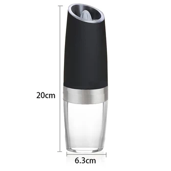 Electric Automatic Mill Pepper And Salt Grinder LED Light Peper Spice Grain Mills Porcelain Grinding Core Mill Kitchen Tools New
Electric Automatic Mill Pepper And Salt Grinder LED Light Peper Spice Grain Mills Porcelain Grinding Core Mill Kitchen Tools New