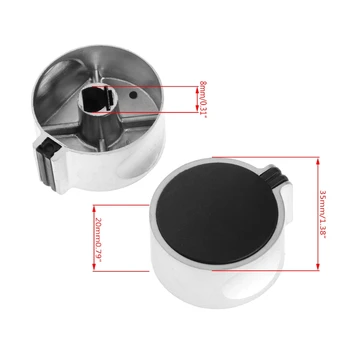 2Pcs 8mm Hole Metal Gas Stove Cooker Rotary Switch Knobs Universal Replacement R9UD
2Pcs 8mm Hole Metal Gas Stove Cooker Rotary Switch Knobs Universal Replacement R9UD