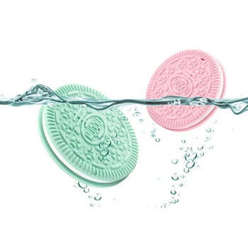 1pc Silicone Beads Baby Teether Silicone Teething Beads Rubber Teething Ring Babies Pacifier Clips Biscuit With String
1pc Silicone Beads Baby Teether Silicone Teething Beads Rubber Teething Ring Babies Pacifier Clips Biscuit With String