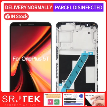 For Oneplus 5T LCD Display Touch Digitizer Assembly For One Plus 5T Display Frame For OnePlus 5 T A5010 Glass Pantalla Screen
For Oneplus 5T LCD Display Touch Digitizer Assembly For One Plus 5T Display Frame For OnePlus 5 T A5010 Glass Pantalla Screen
