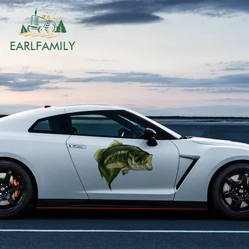 EARLFAMILY 43cm x 35.7cm Funny Large Mouth Bass Fish Fishing Sticker Boat Kayak Decals Car Wrap Vinyl Film Car Accessories
EARLFAMILY 43cm x 35.7cm Funny Large Mouth Bass Fish Fishing Sticker Boat Kayak Decals Car Wrap Vinyl Film Car Accessories