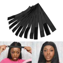 

1PC 60cm Elastic headband with velcro edge grip band 3cm/3.5cm width velcro headband for closure frontal wigs lay
