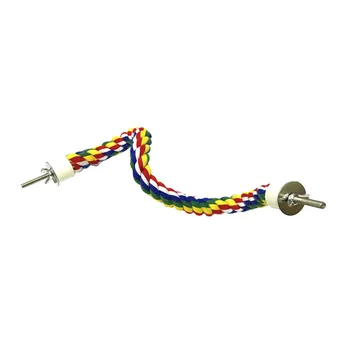New Bird Toys Stand Hanging Multicolor Rope Toys Type For Rope Bungee Bird lanyard colorful parrot roping rope bungee toy 
New Bird Toys Stand Hanging Multicolor Rope Toys Type For Rope Bungee Bird lanyard colorful parrot roping rope bungee toy